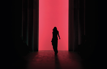 New York fashion week. Film by James Belzer the tents