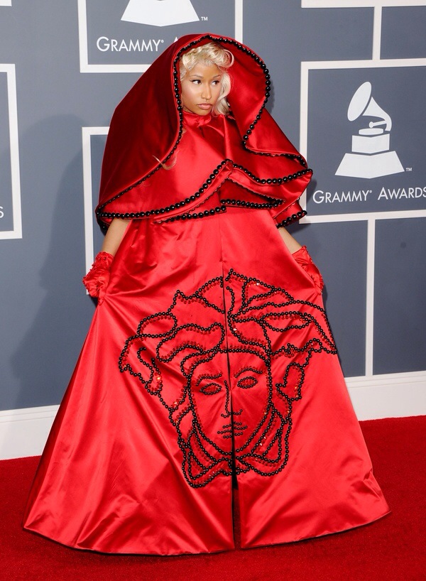 Nicki — image courtesy of versace.com