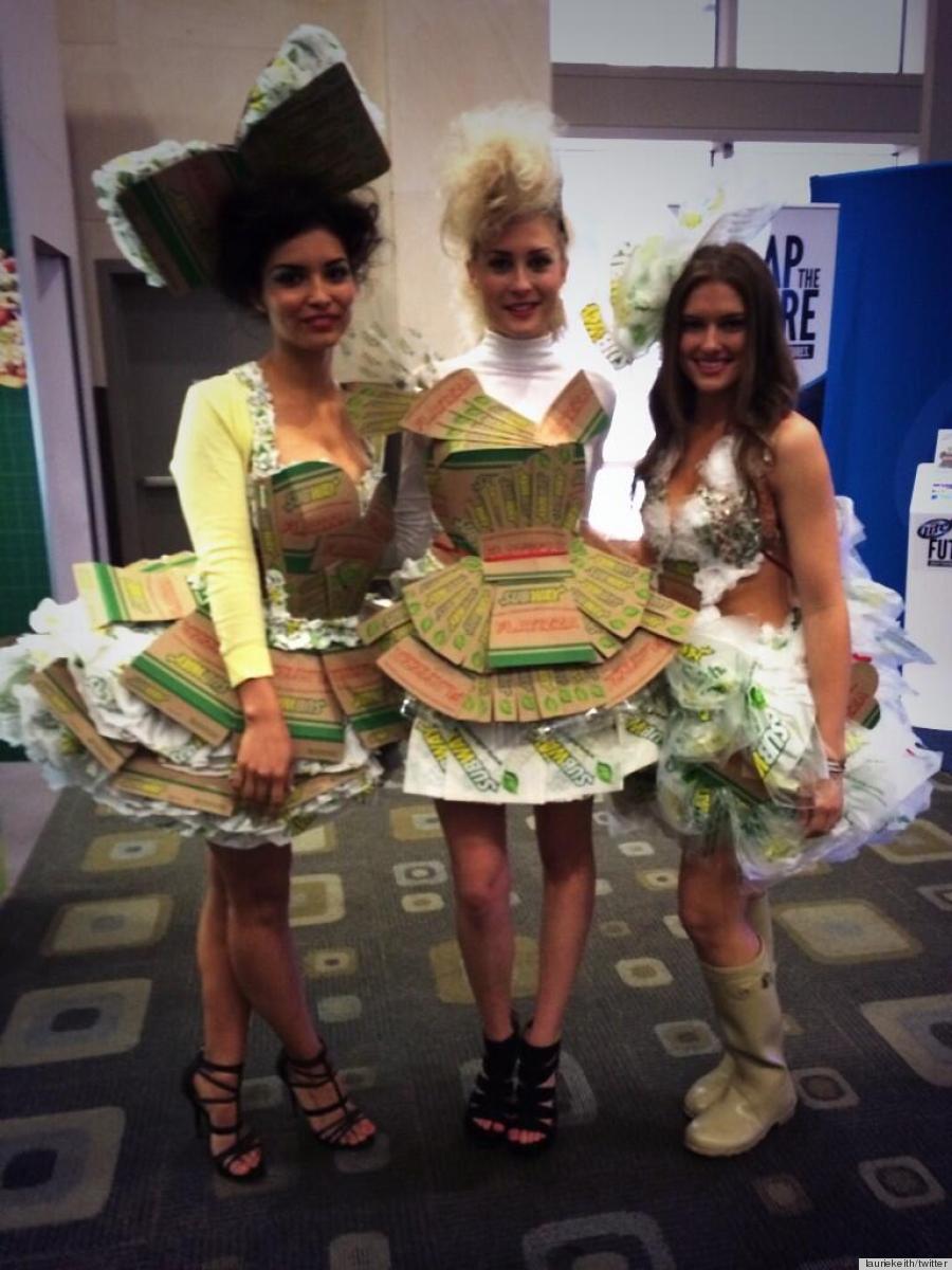 Subway Fashions — image courtesy of huffingtonpost.com