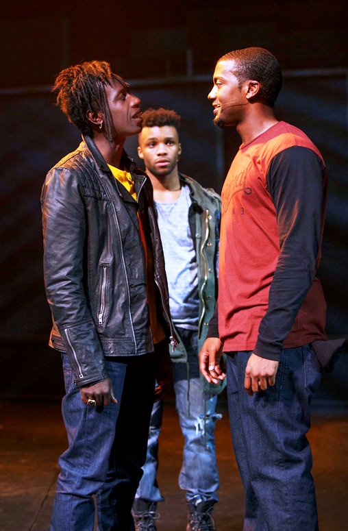holler trio edit saul williams dyllon burnside joshua boone — image courtesy of Joan Marcus