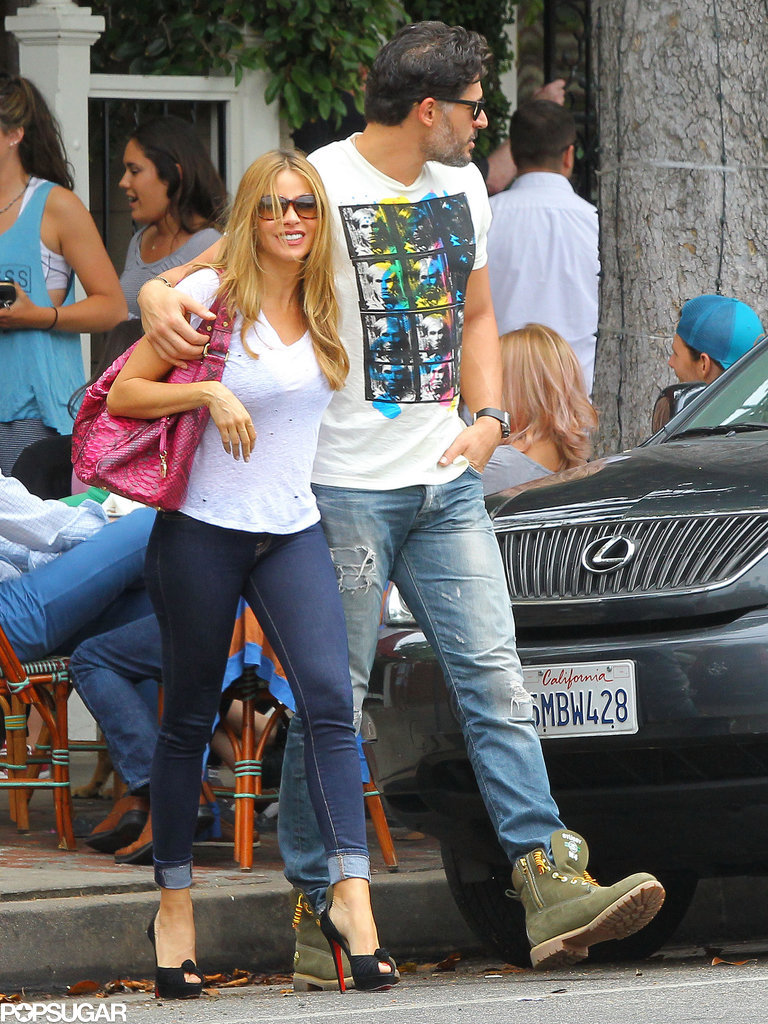 Sofia Vergara Joe Manganiello Hold Hands Pictures — image courtesy of popsugar.com