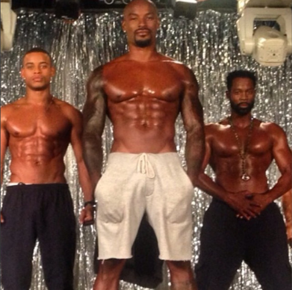 Chocolate City Robert Richard Tyson Beckford and Darrin DeWitt Henson — image courtesy of necolebitchie.com