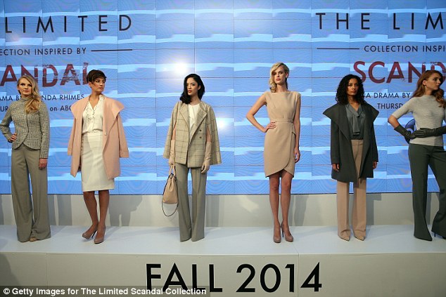 the limited scandal collection launch getty images