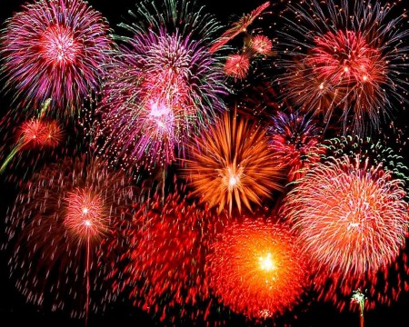 celebrate fire works pretty 1