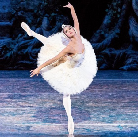 Misty Copeland swan Lake Elle