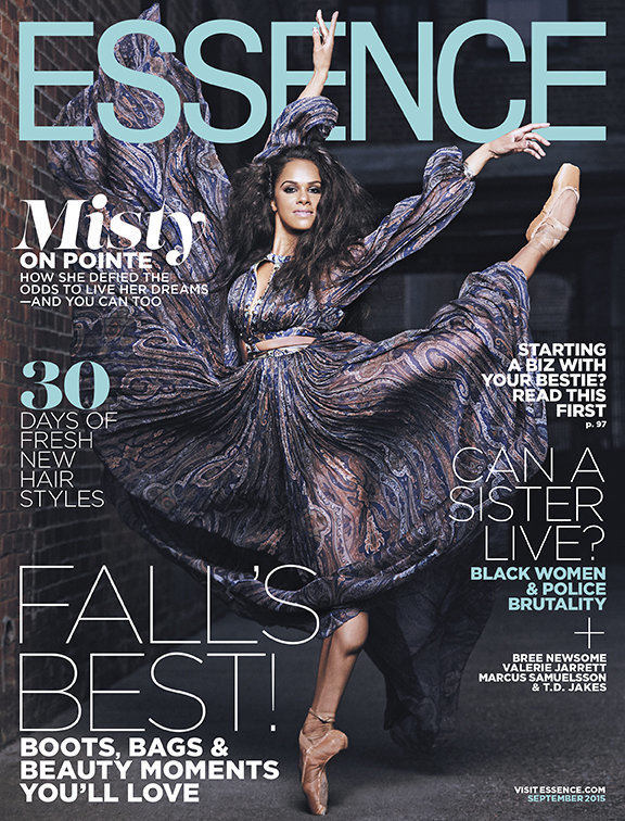 Misty Copeland Essence September 2015 — image courtesy of essencemag.com
