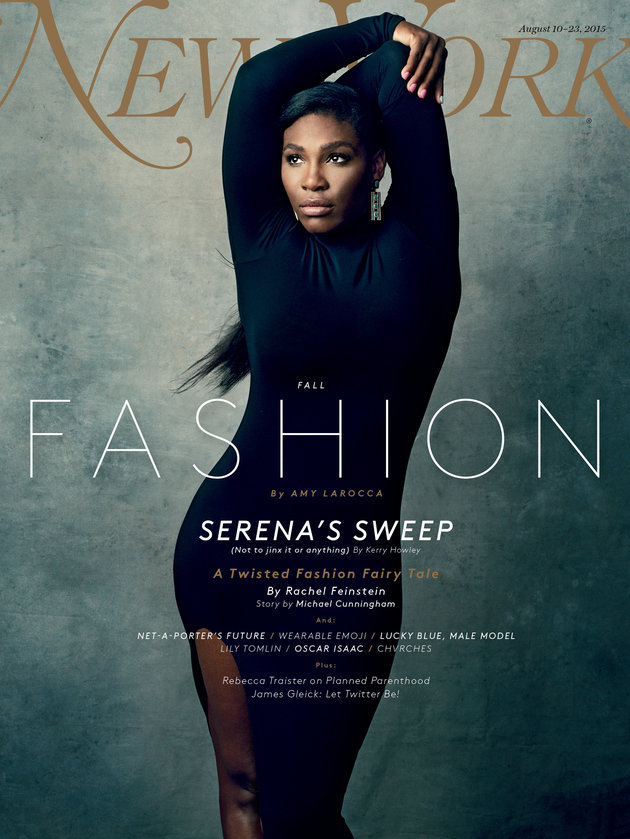 Serena Williams NYMag Cover huffingtonpost — image courtesy of huffingtonpost.com