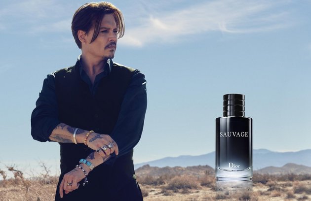 Johnny Depp Sauvage Dior