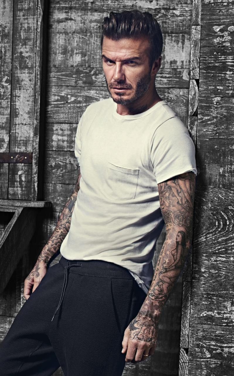 David Beckham telegraphcouk — image courtesy of H&M
