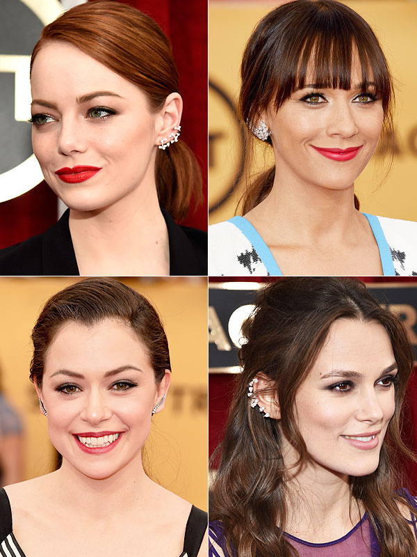 Ear Cuff trend Rashida Jones