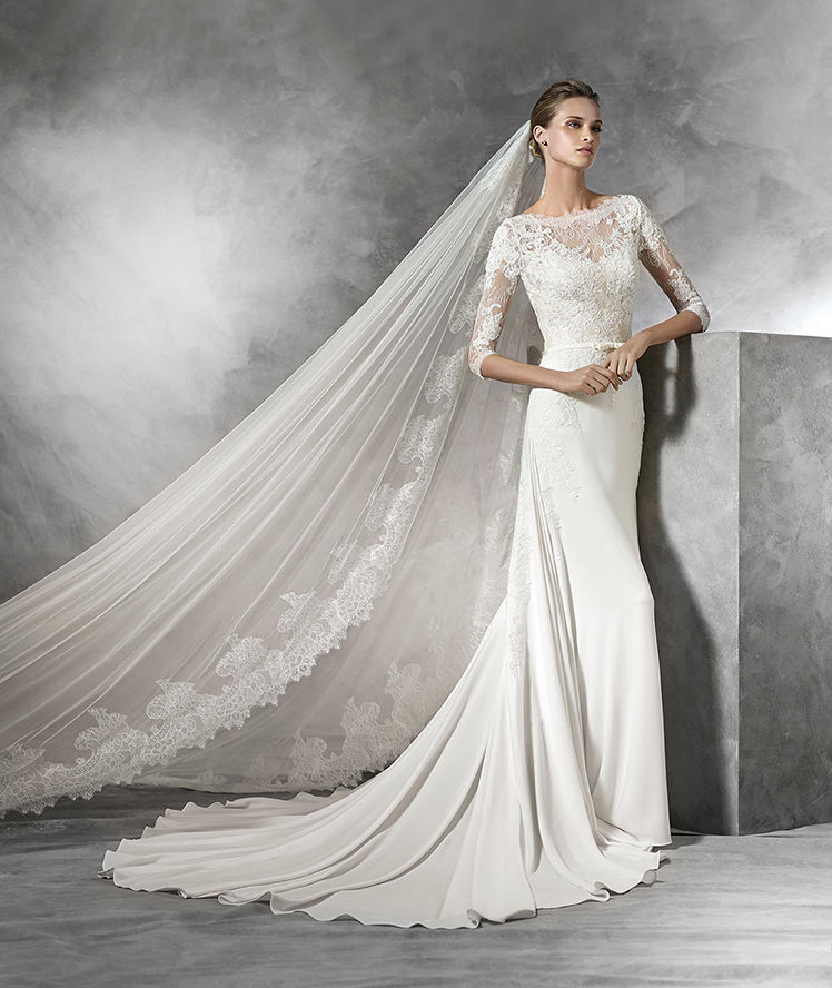 NY Bridal spring 2017 pronovias — image courtesy of pronovias.com