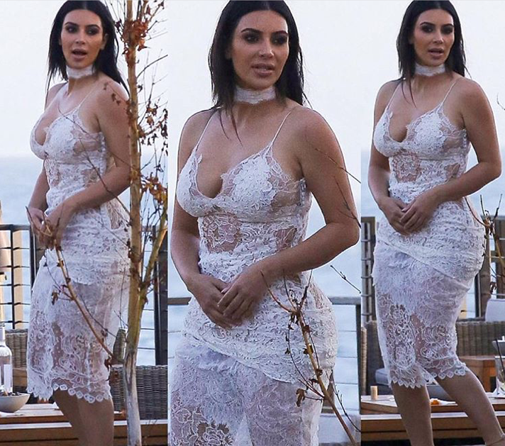 Kim Kardashian Celebrity Fashion Sightings Week May23 2016 — image courtesy of C&M Media