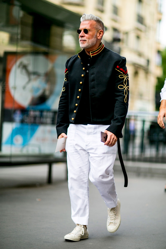 Nick Wooster Celebrity Fashion Sightings Week June27 2016 — image courtesy of Ports 1961