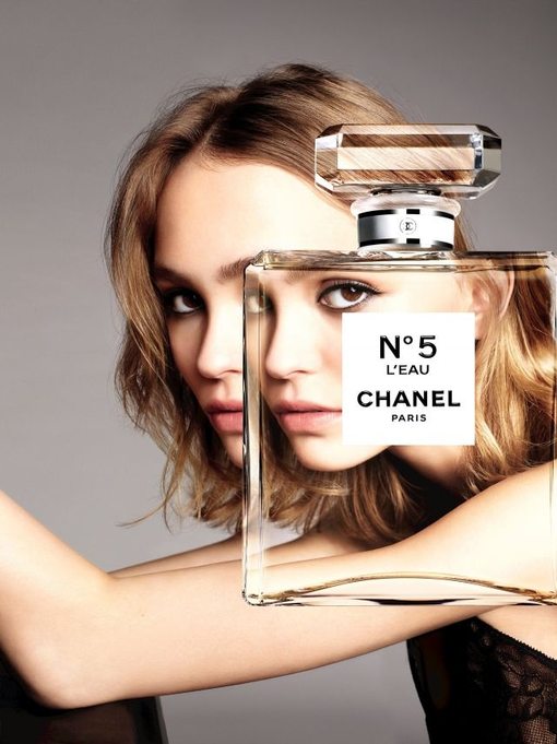 Lily Rose Depp Chanel fragrance fashionnetwrok — image courtesy of fashionnetwork.com