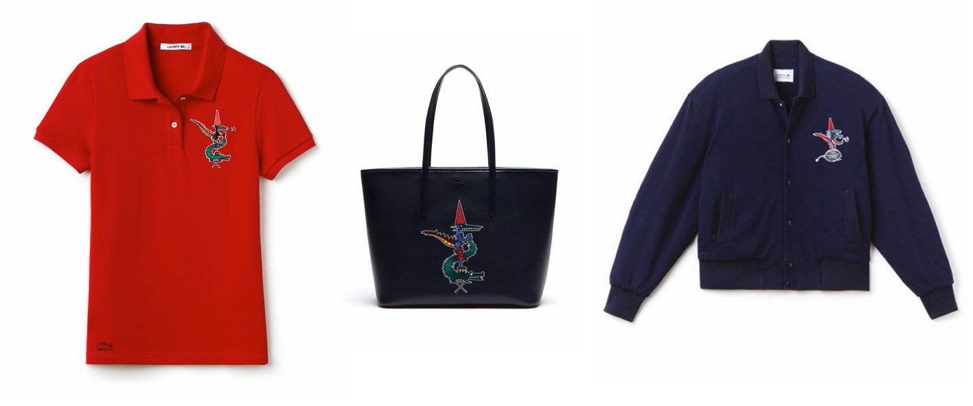 Lacoste Holiday 2016 bag tees — image courtesy of lesfacons.com