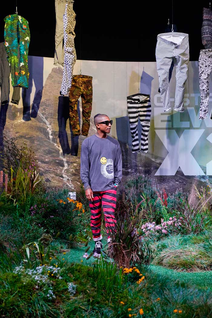 Pharell Williams GStar Fashionunited — image courtesy of fashionunited.com