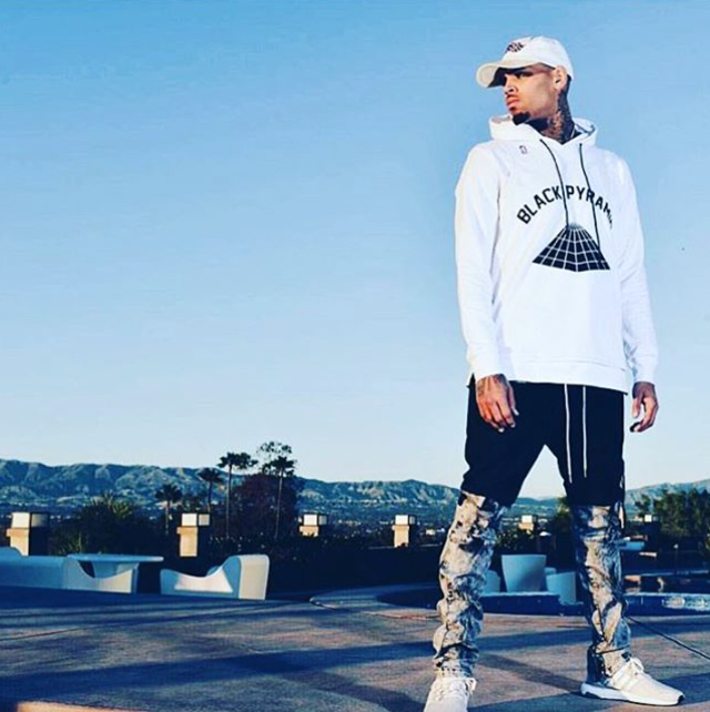 chris brown black pyramid vibe — image courtesy of vibe.com