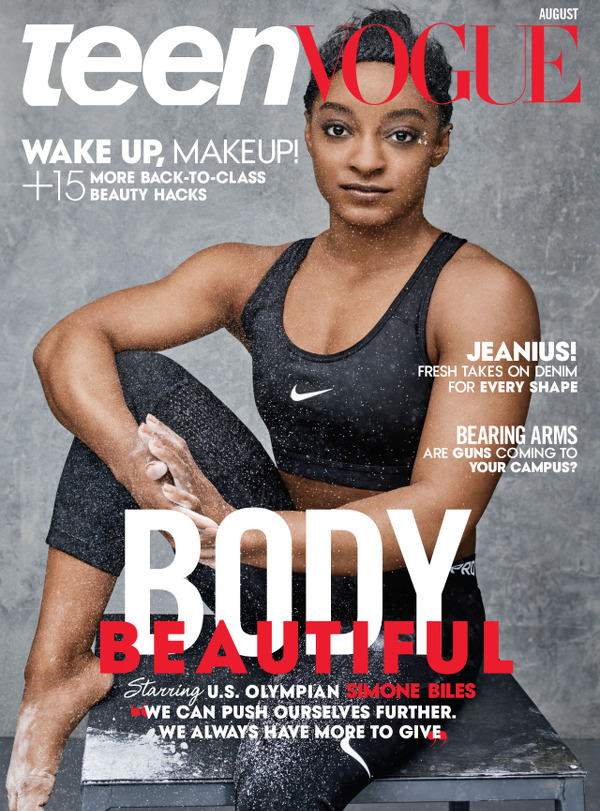 Simone Biles Gabby Douglas Teen Vogue August 2016 Jason Kibbler 01