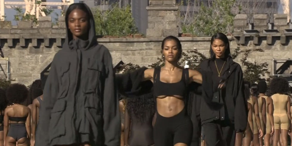 Yeezy spring 2017 harpers Bazaar — image courtesy of harpersbazaar.com
