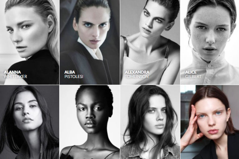Trump Models harpers bazaar UK — image courtesy of harpersbazaar.uk.com