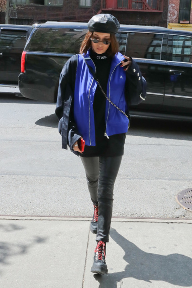 Celebrity fashion Sightings Week May1 2017 Bella Hadid — image courtesy of Sydney Rising