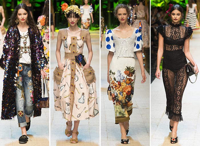 Dolce Gabbana spring summer 2017 collection Milan Fashion Week7