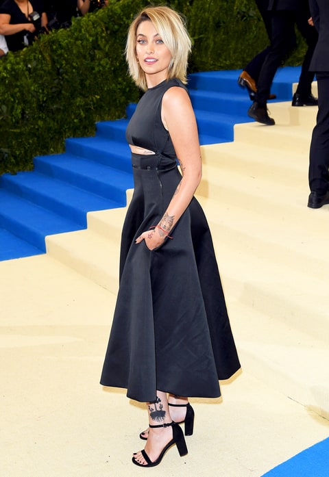 Paris Jackson Met Gala 2017 JustJared — image courtesy of justjared.com