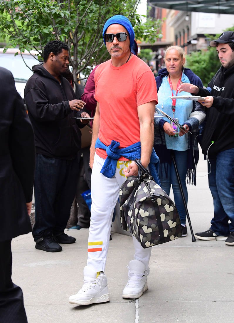 Celebrity Fashion Sightings Week May29 2017 Robert Downey — image courtesy of PORTS 1961