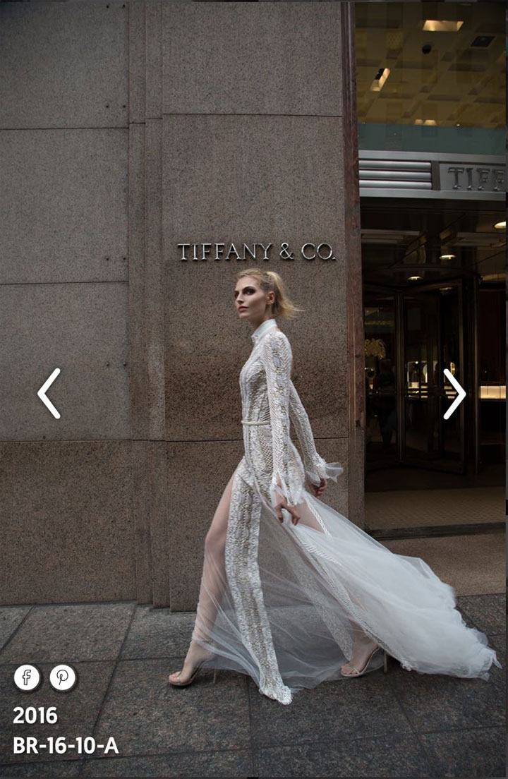 Inbal Dror stylishcity — image courtesy of stylishcity.com" width="156" height="240"> Image courtesy of lilybridal.co.nz