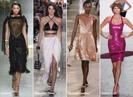 New York Fashion Week spring 2017 fashion trends sequins glitter