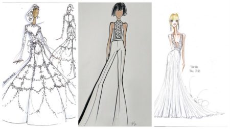 NY International Bridal Week Fall 2018 Sketches1