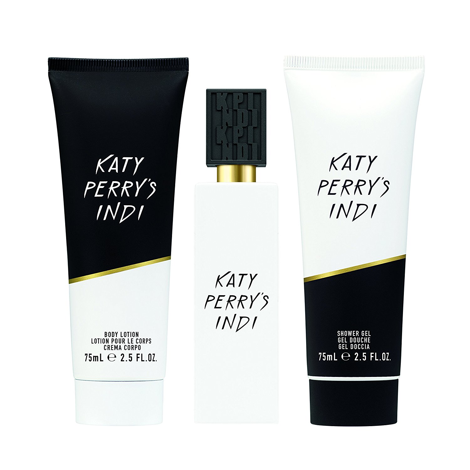 Katy Perry INDI Fragrance containers