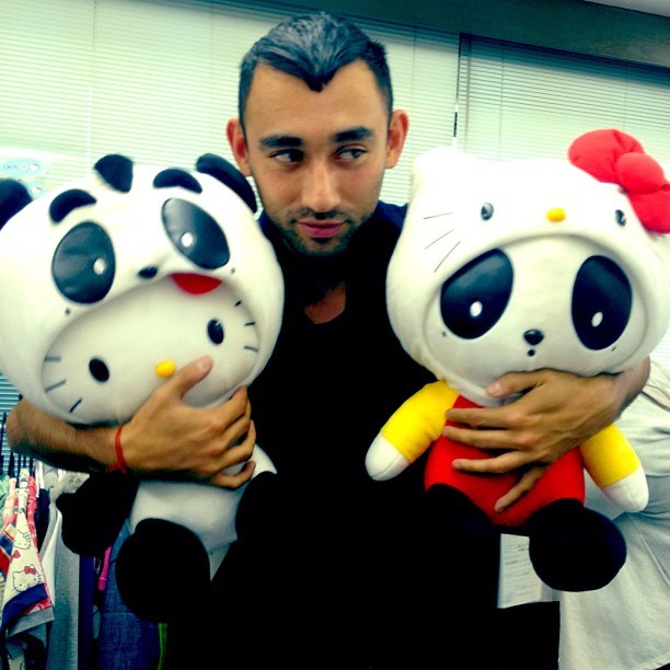 nicopanda hello kitty formichetti march 2012 — image courtesy of stylecaster.com