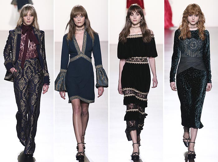 Tadashi Shoji fall winter 2017 2018 fashionisers
