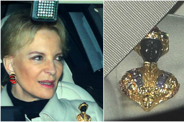 Blackamoor Broach Princess Michael tert am