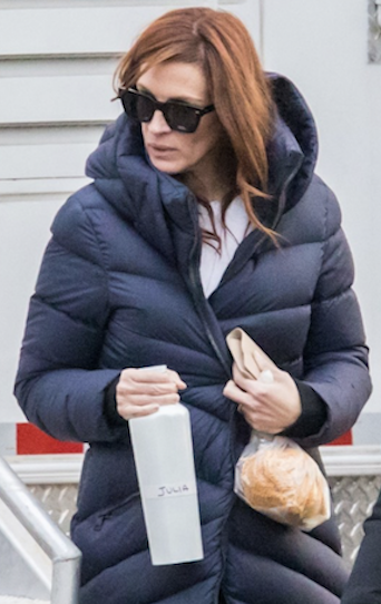 Celebrity Fashion Sightings Week December18 2017 Julia Roberts — image courtesy of Soia & Kyo