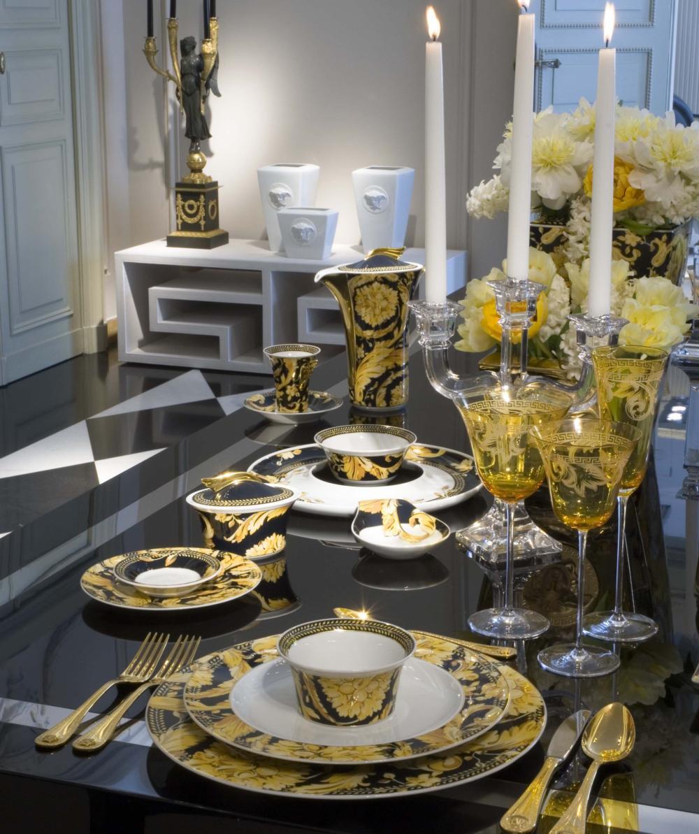 haute holiday Gift Guide Versace tableware bridgecatalog — image courtesy of bridgecatalog.com