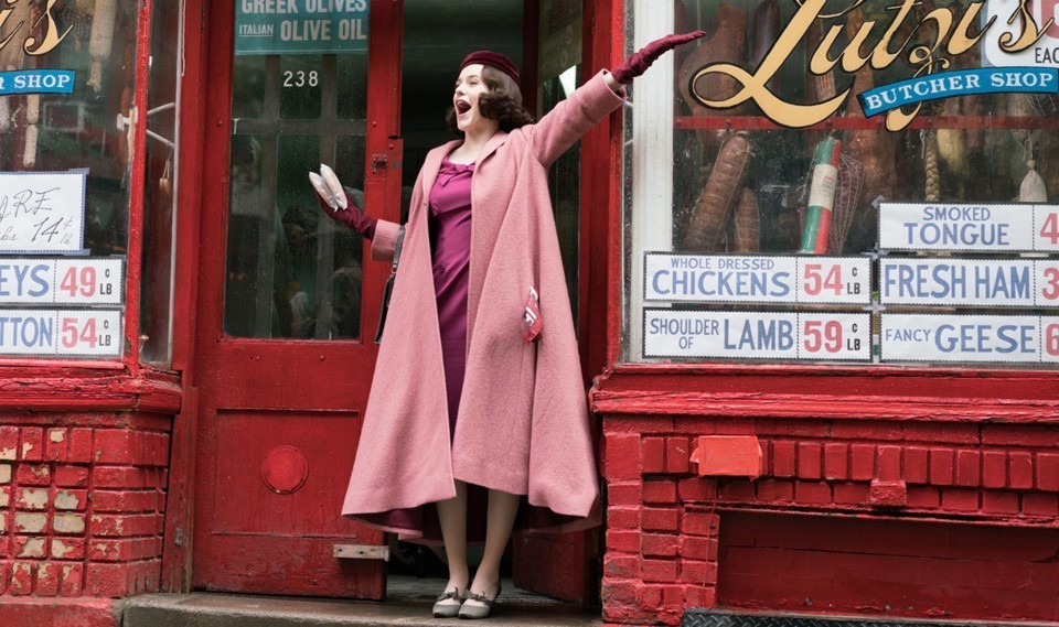 Marvelous Mrs. Maisel courtesy of the Atlantic