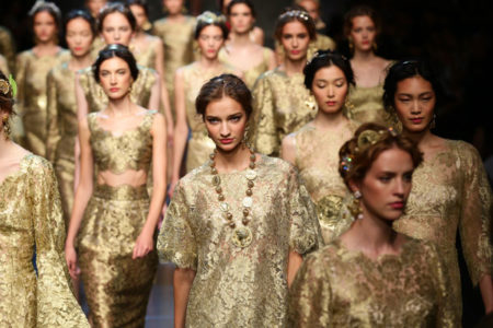 NYFW feature gold