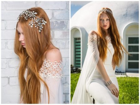 Maria Elena headpieces