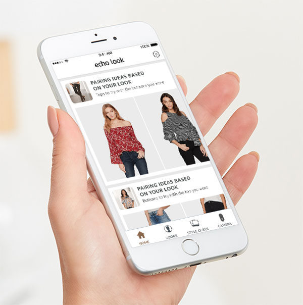 Amazon Echo Look fashionnetwork — image courtesy of thefashionnetwork.com