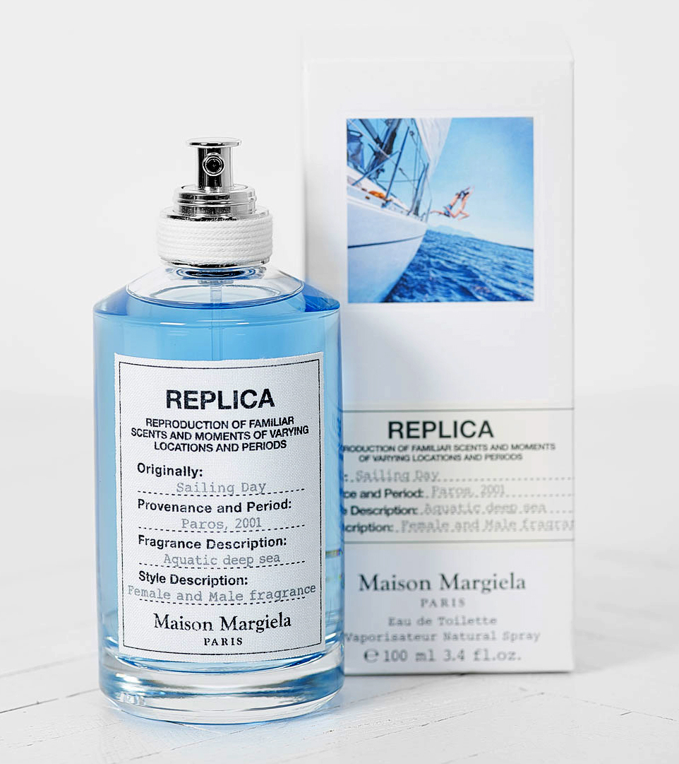 Maison Margiela Replica Sailing Day bottle and box