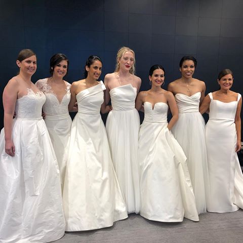 Amsale Bridal Spring 2019 instagra