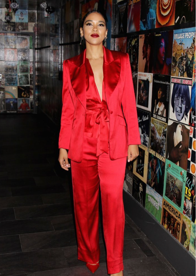 Celebrity Fashion Sightings Week June10 2019 Alexandra Shipp — image courtesy of D'Orazio and Associates