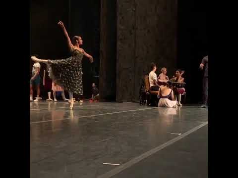 Manon rehearsal