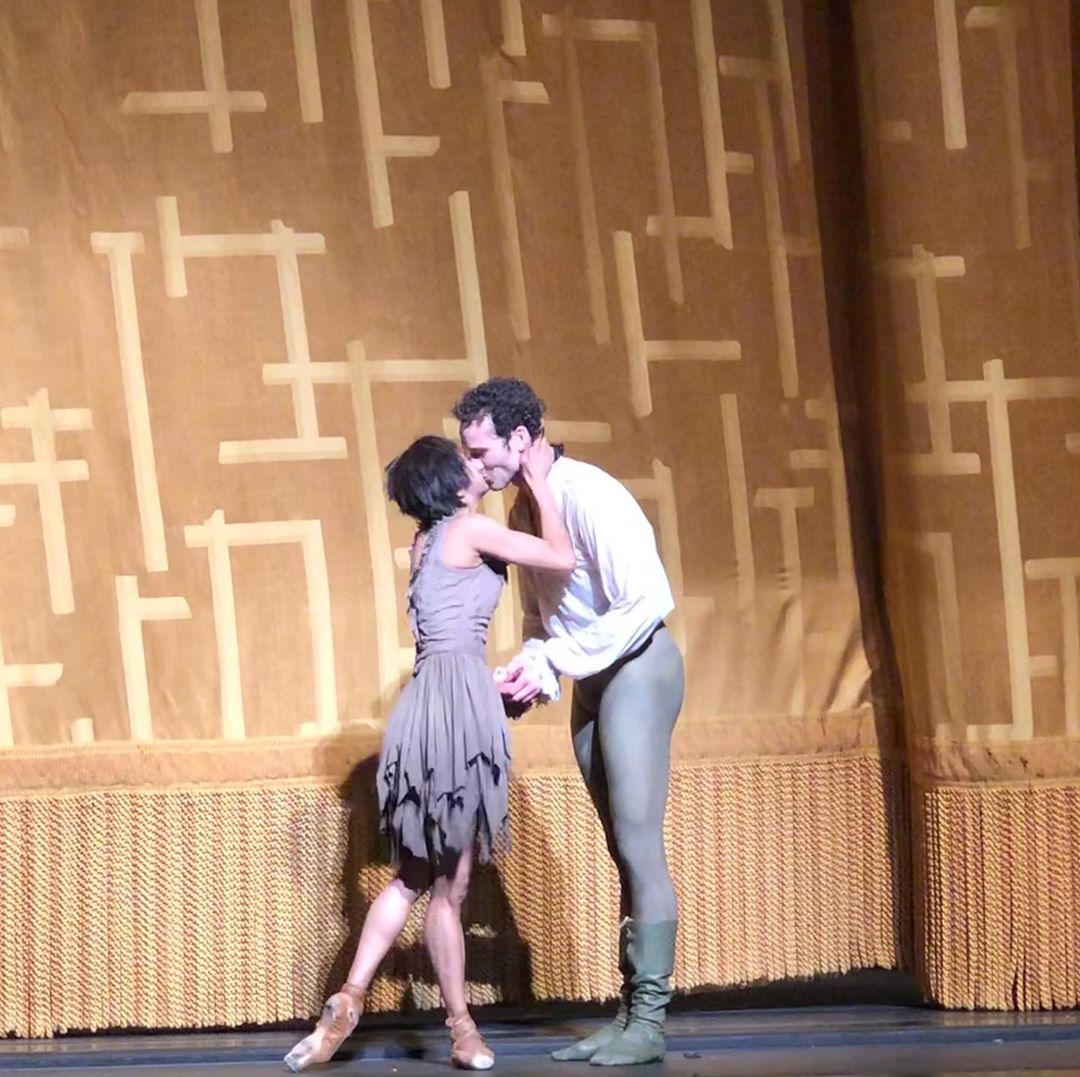 Misty Copeland curtain — image courtesy of ABT