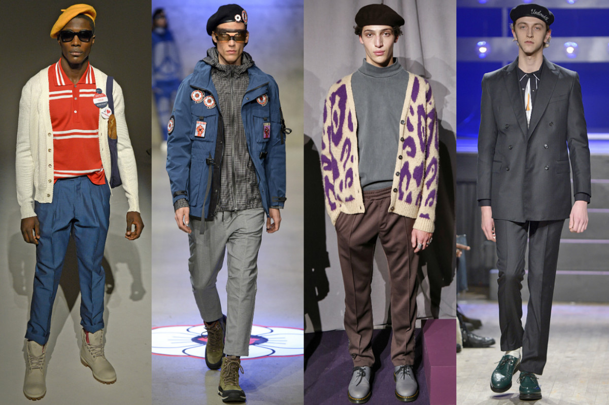 new york fashion week mens fall 2018 berets trend Fashionista — image courtesy of fashionista.com