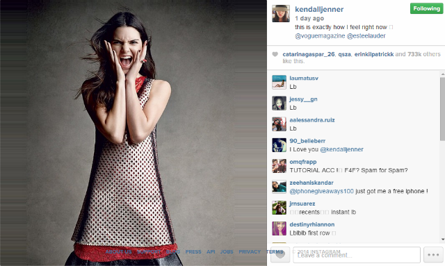 Kendall Jenner herworld — image courtesy of herworld.com