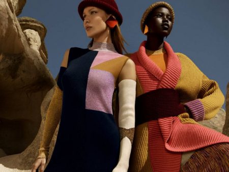 Missoni Fall 2019 Ad Bella Hadid