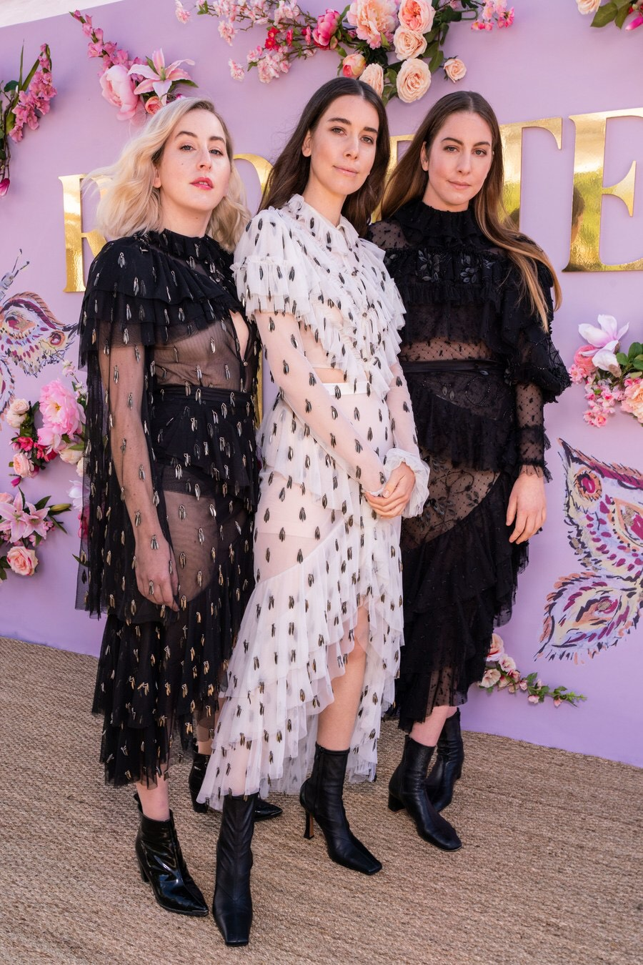 Haim Sisters — image courtesy of Filippo Fortis / Gorunway.com